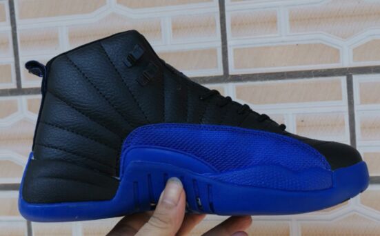 New Air Jordan 12 Retro 2019 Black Blue